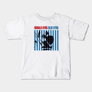 Donald Byrd Blue Byrd Kids T-Shirt